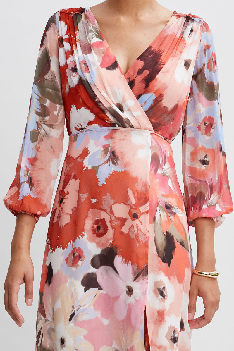 Wintergarden Floral Dress