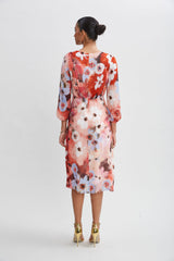 Wintergarden Floral Dress