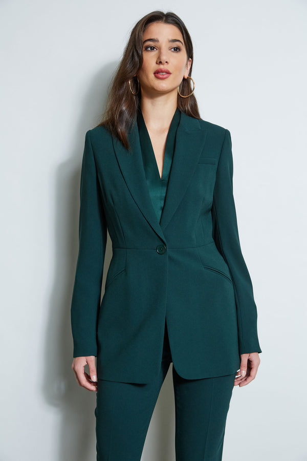 Women's Suit Set Single Button Blazer And Lebanon