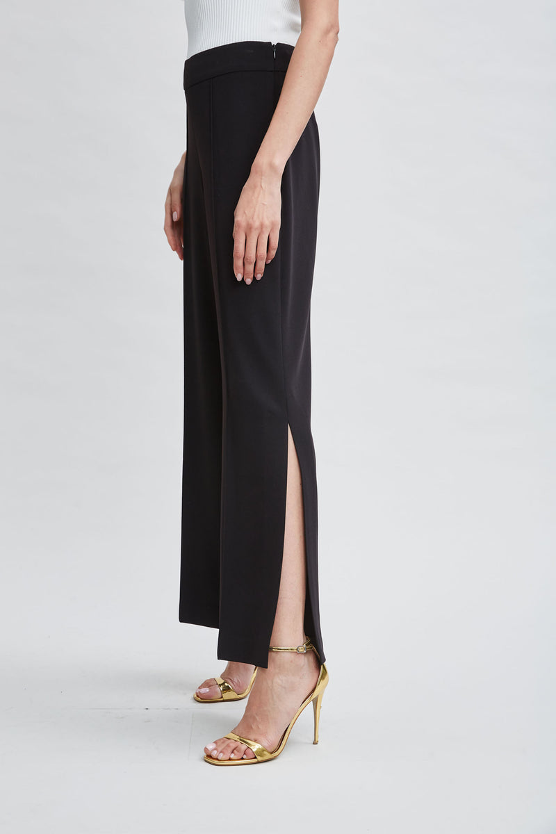 Wide Leg Slit Pant