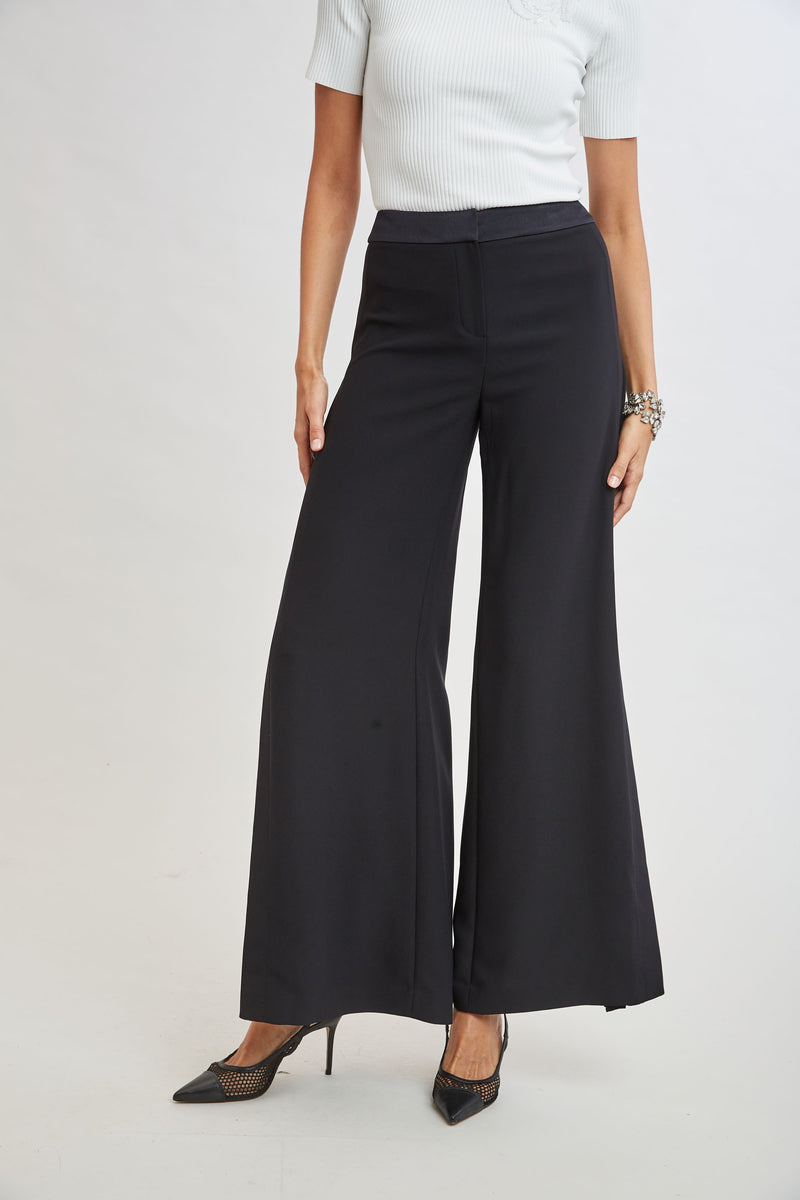 Fluid Side Pleated Pant