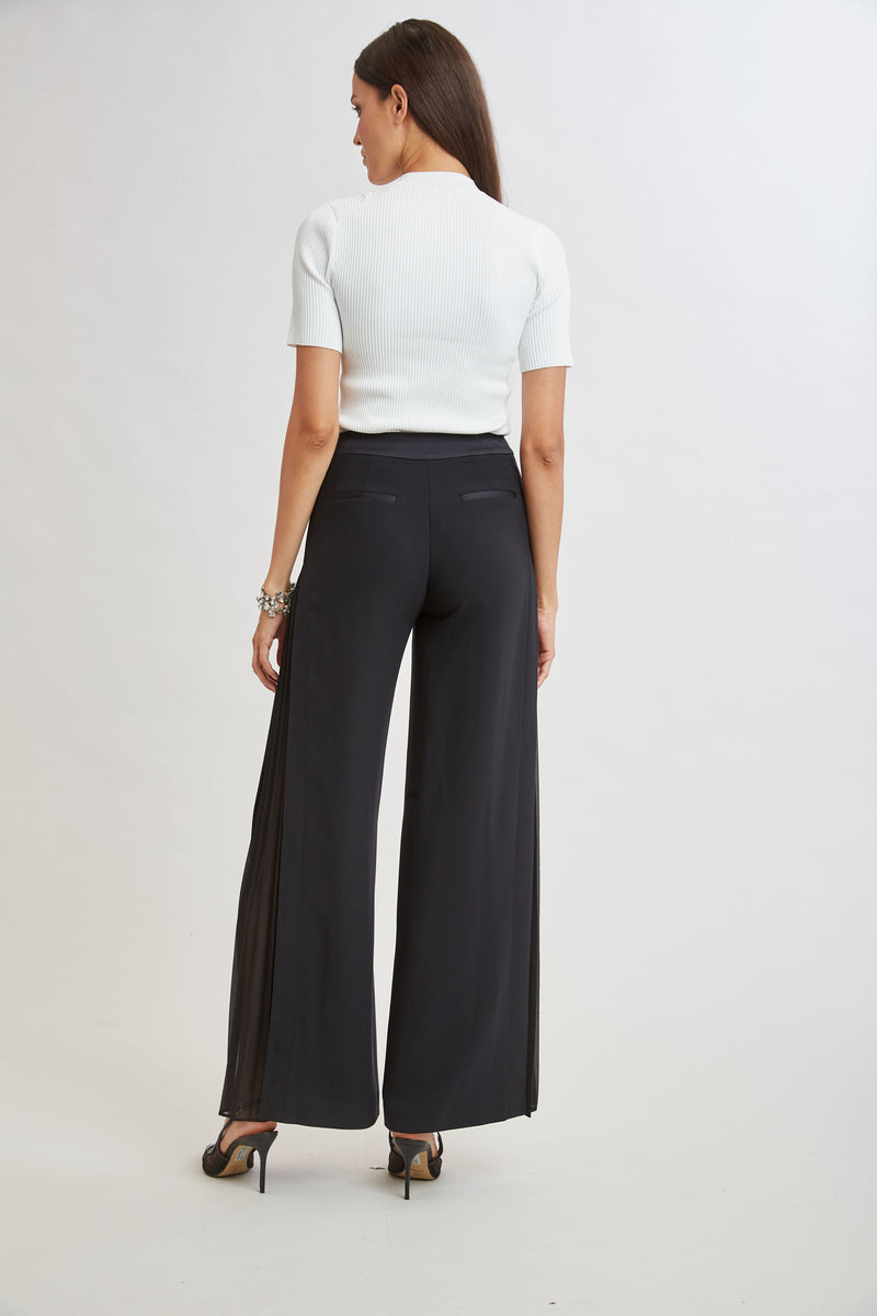 Fluid Side Pleated Pant