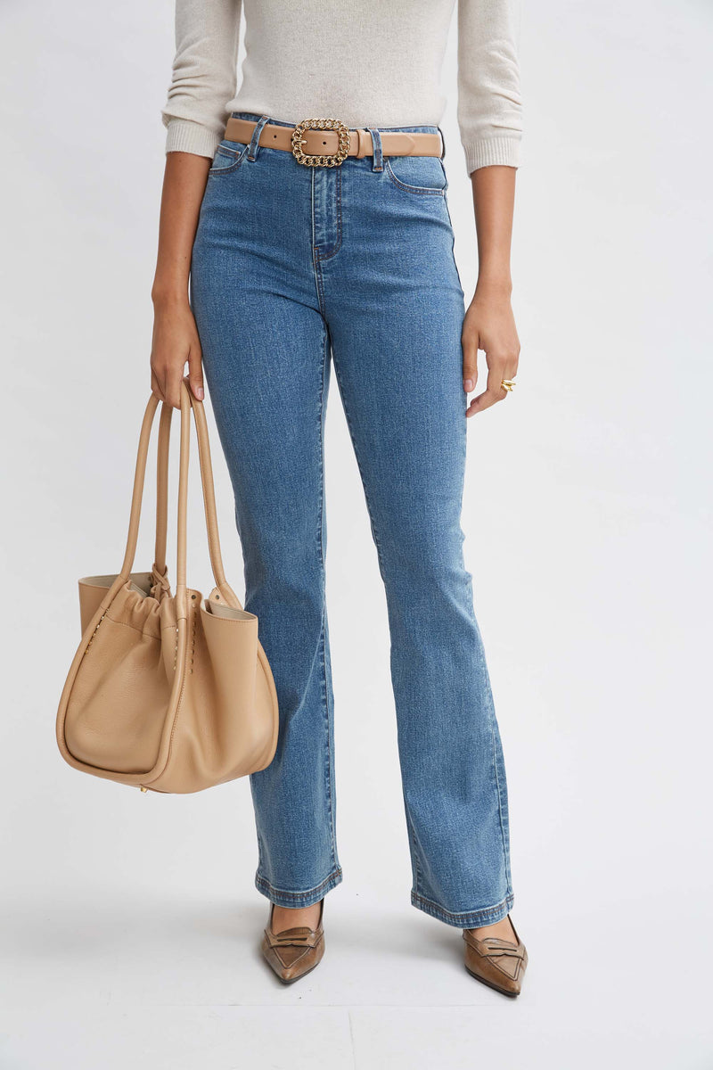 Fit & Flare Jeans