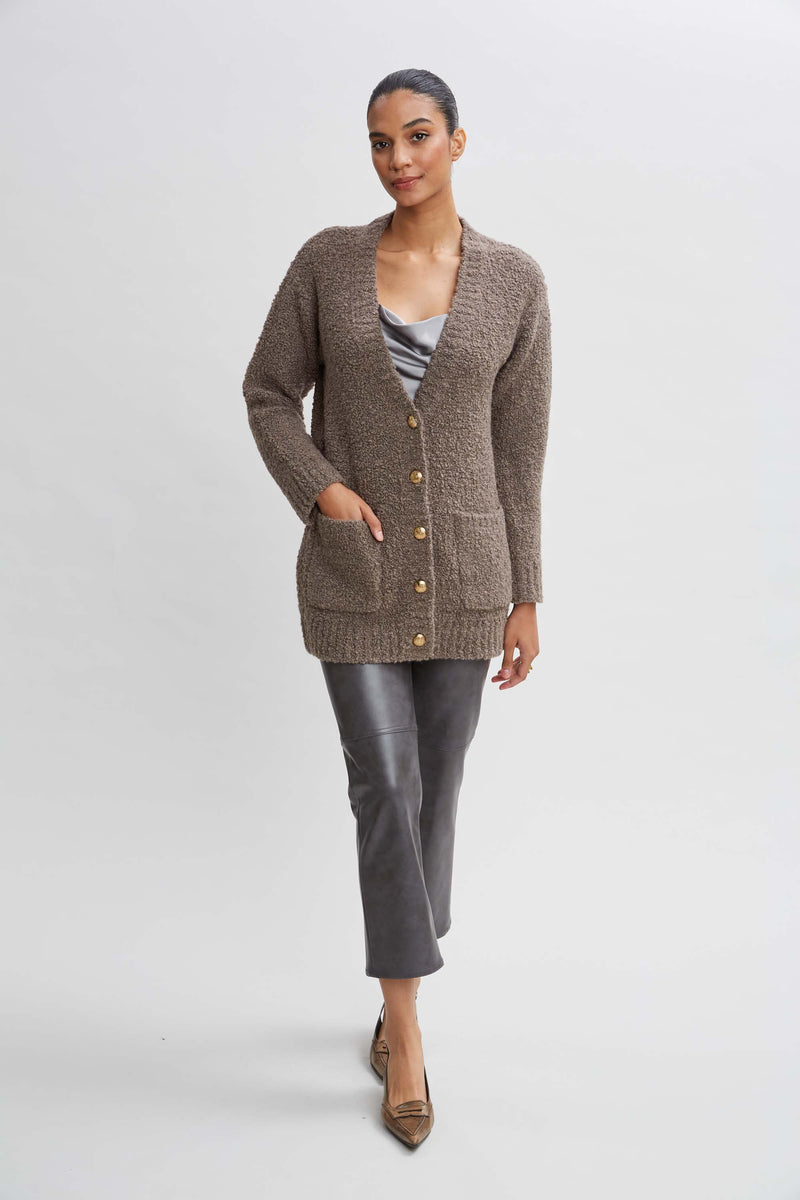 Boucle Merino Cardigan