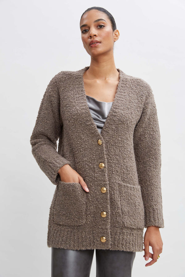 Boucle Merino Cardigan