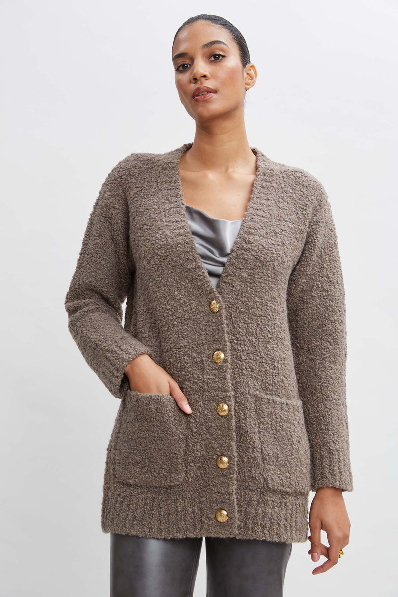 Boucle Merino Cardigan