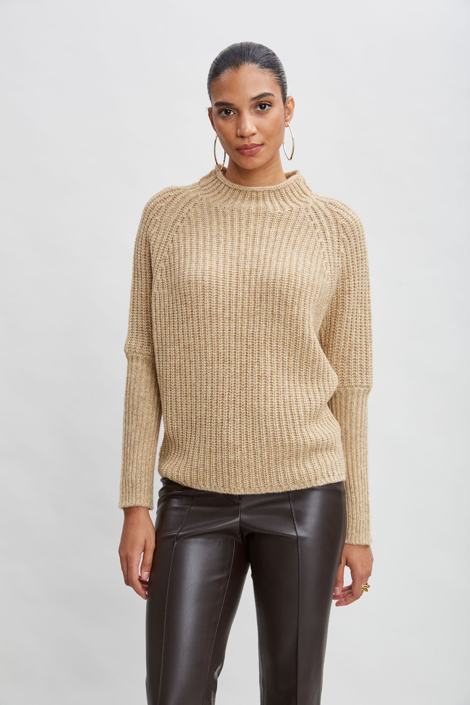 Frye julie mock neck sweater hotsell