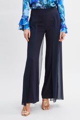 Chiffon Panel Pant