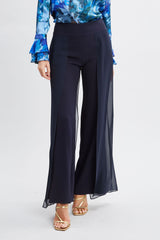 Chiffon Panel Pant