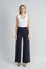 Chiffon Panel Pant