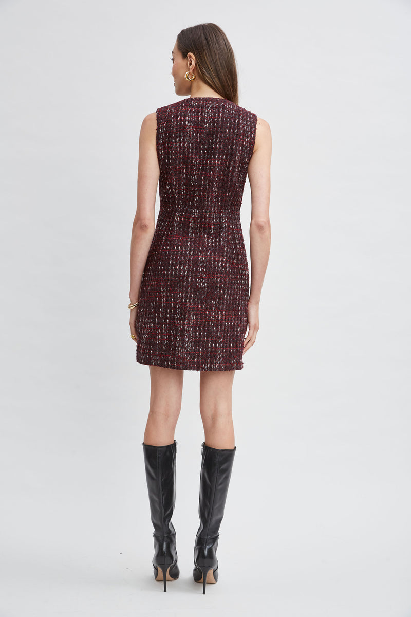 Tweed Pocket Dress