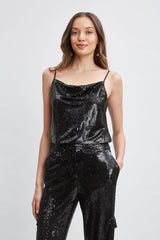 Pave Sequin Cami