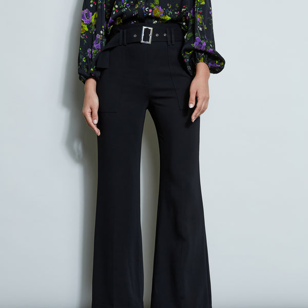 Wide Leg Belted Pant – Elie Tahari