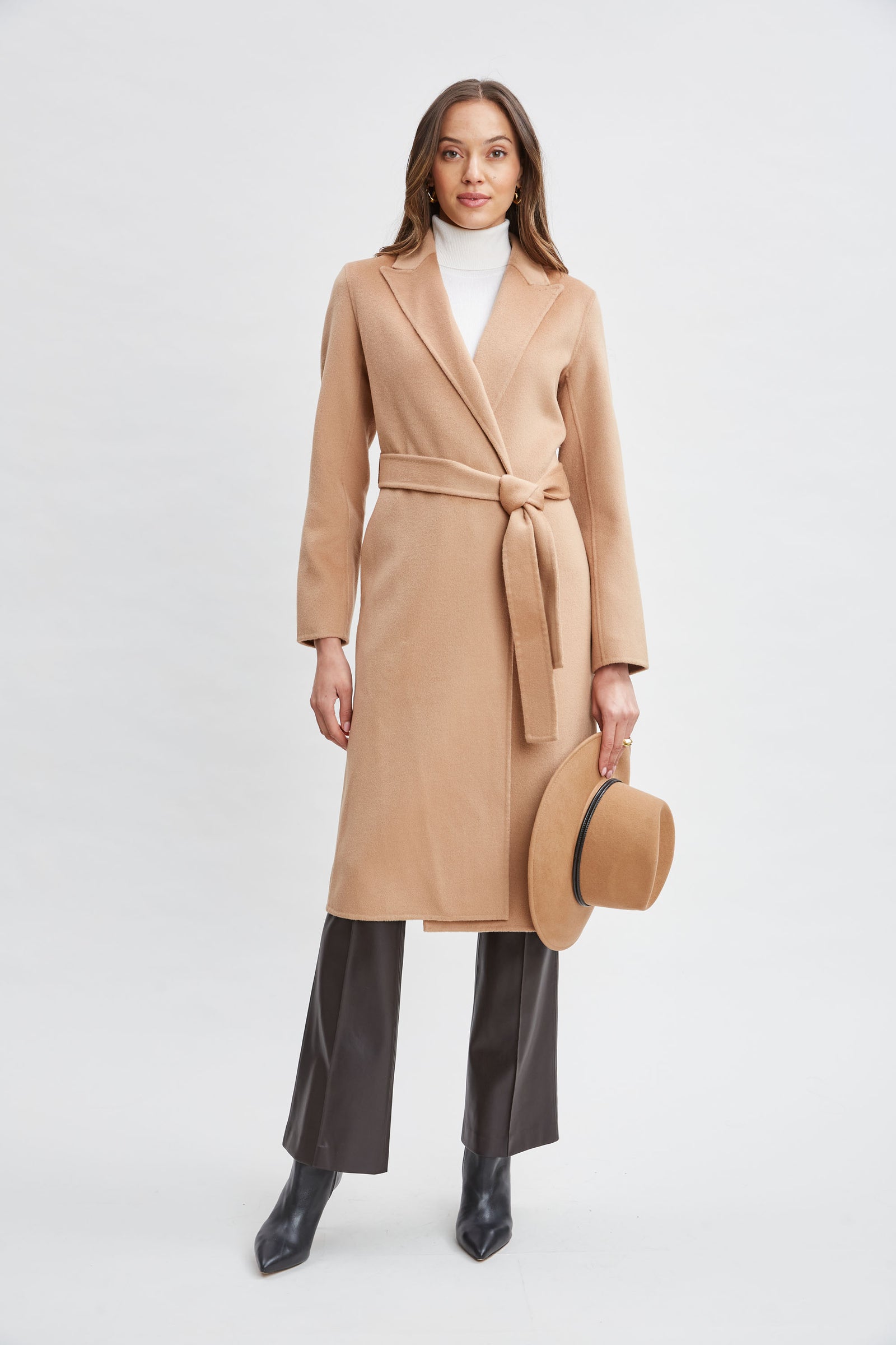 Wool Wrap Coat – Elie Tahari