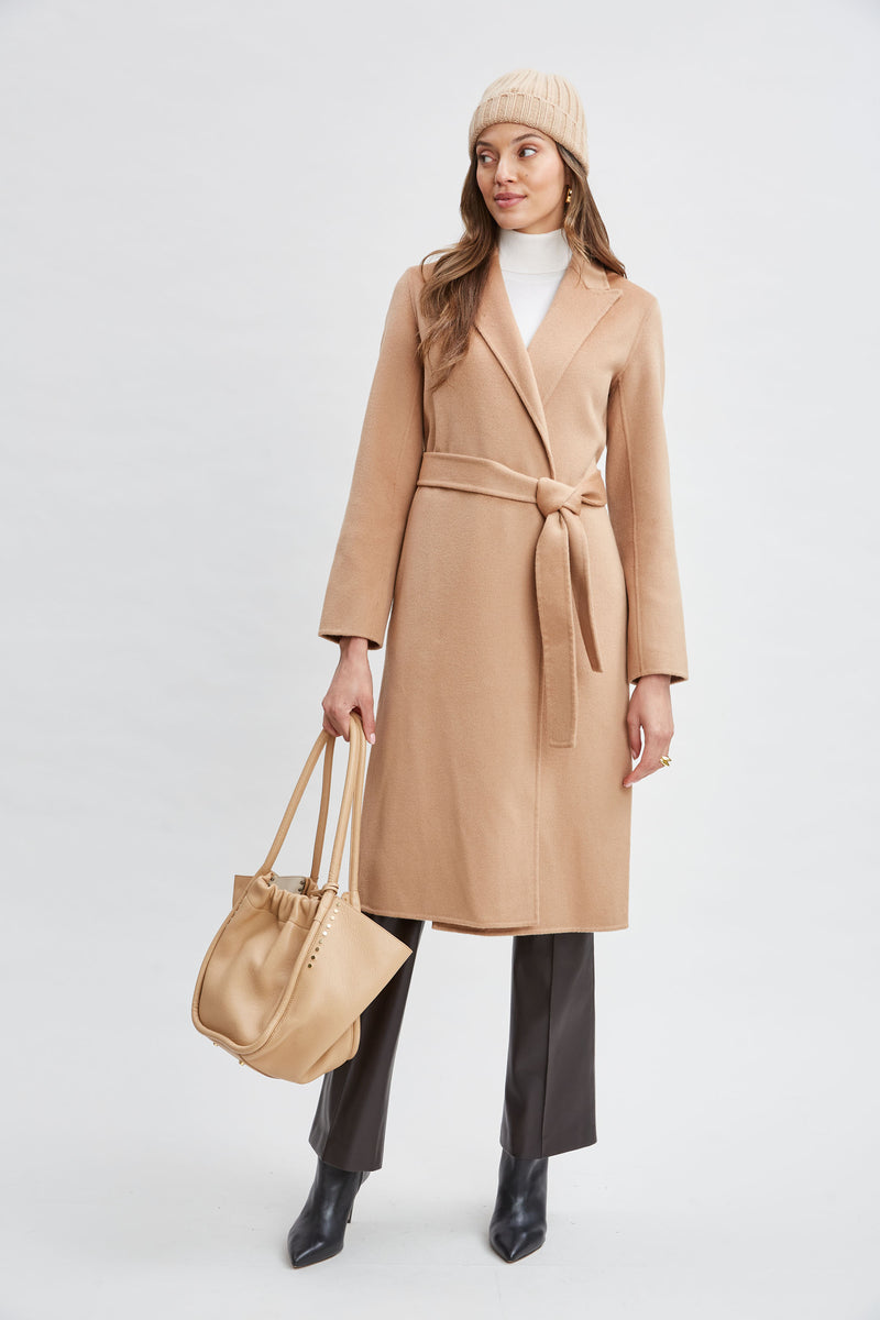 Wool Wrap Coat