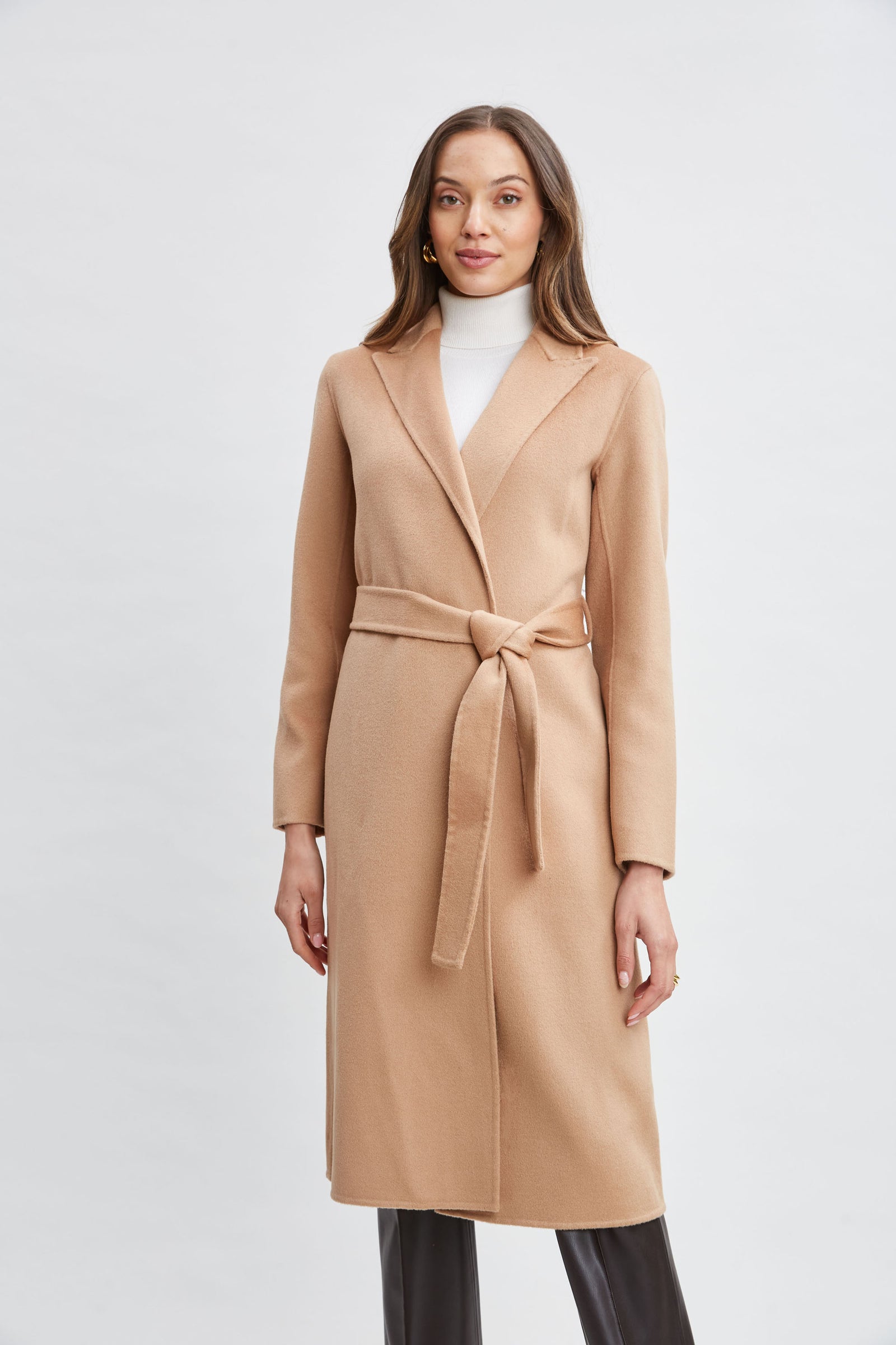 Elie tahari wool coat on sale