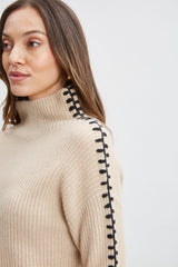 Cashmere Whipstitch Sweater