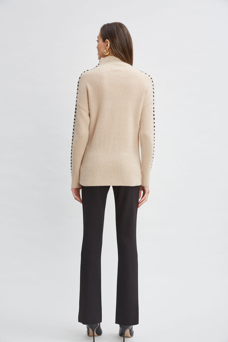 Cashmere Whipstitch Sweater