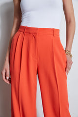 Pleated Cuffed Pant