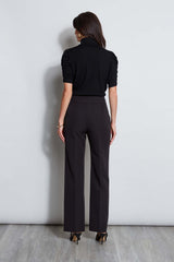 Crepe Button Pant