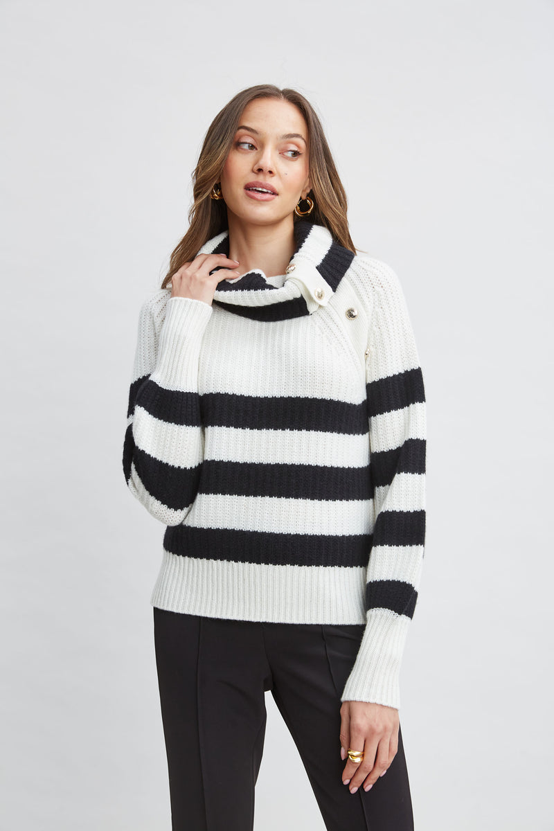 Cashmere Stripe Sweater