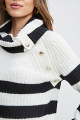 Cashmere Stripe Sweater