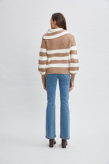 Cashmere Stripe Sweater