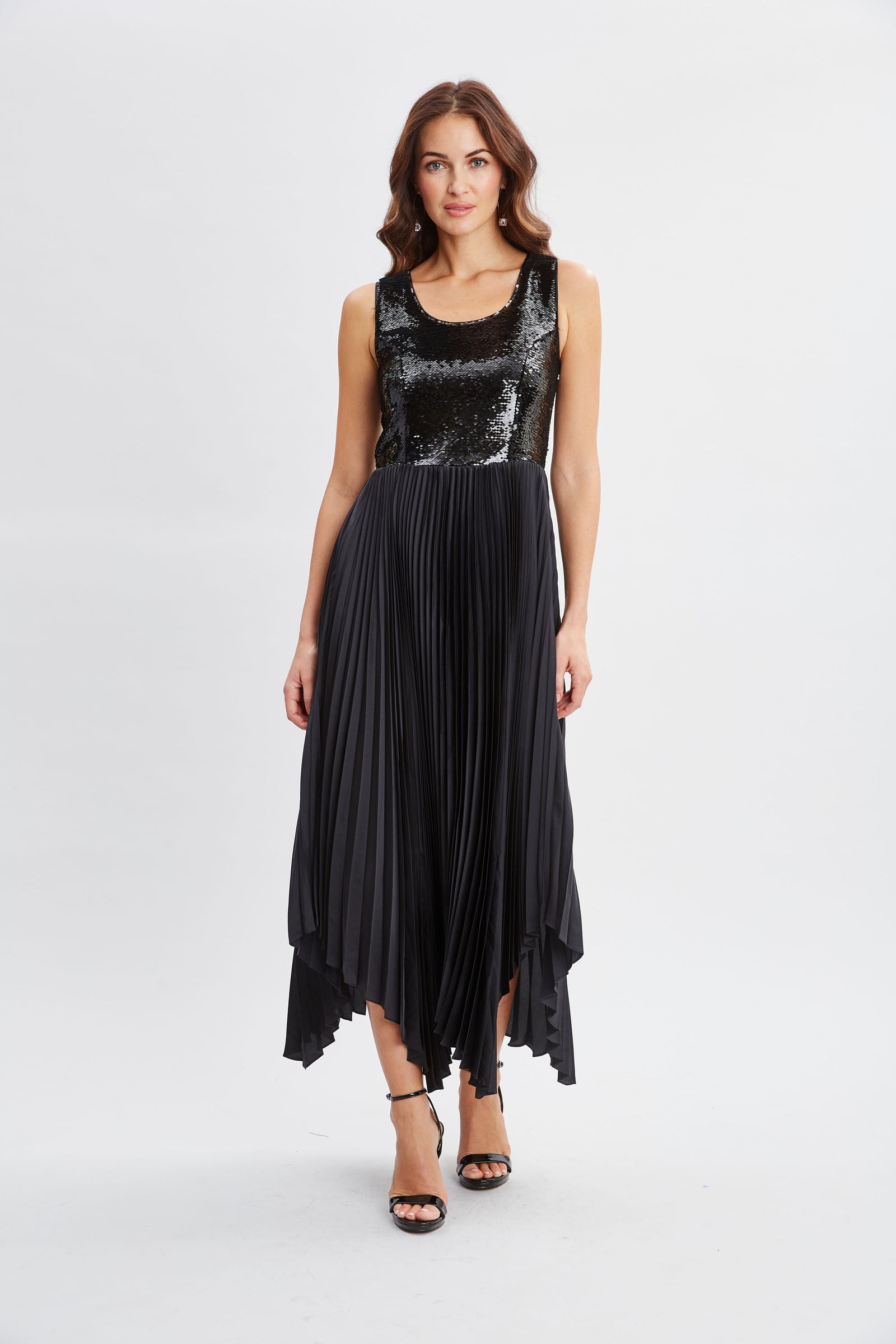 Elie Tahari Peggy Black Sequin Great Gatsby Dress deals XS