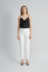 Slim Crepe Inseam Pant