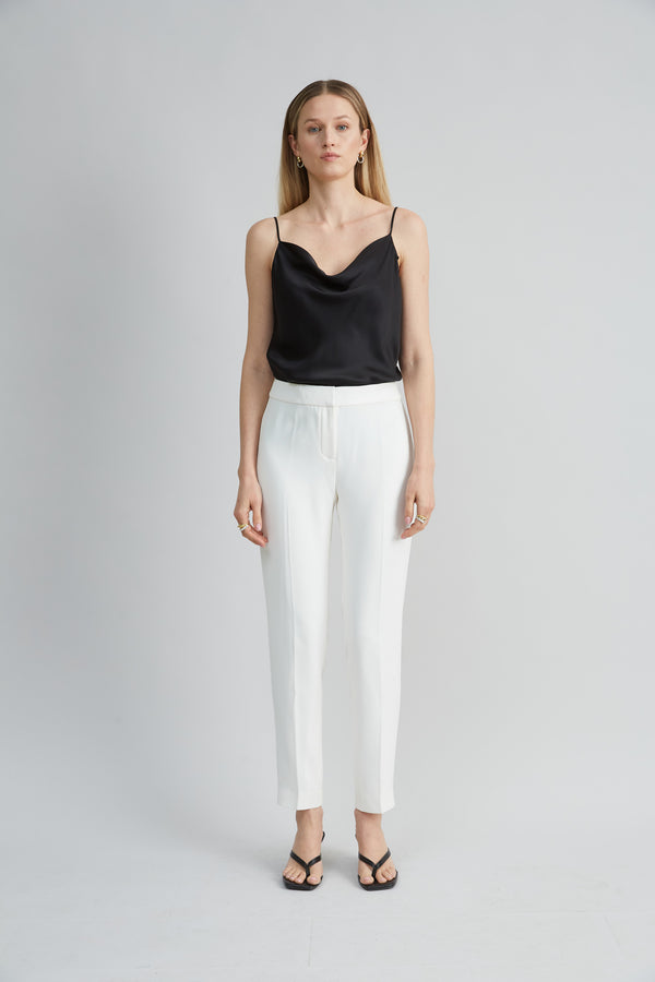 Slim Crepe Inseam Pant