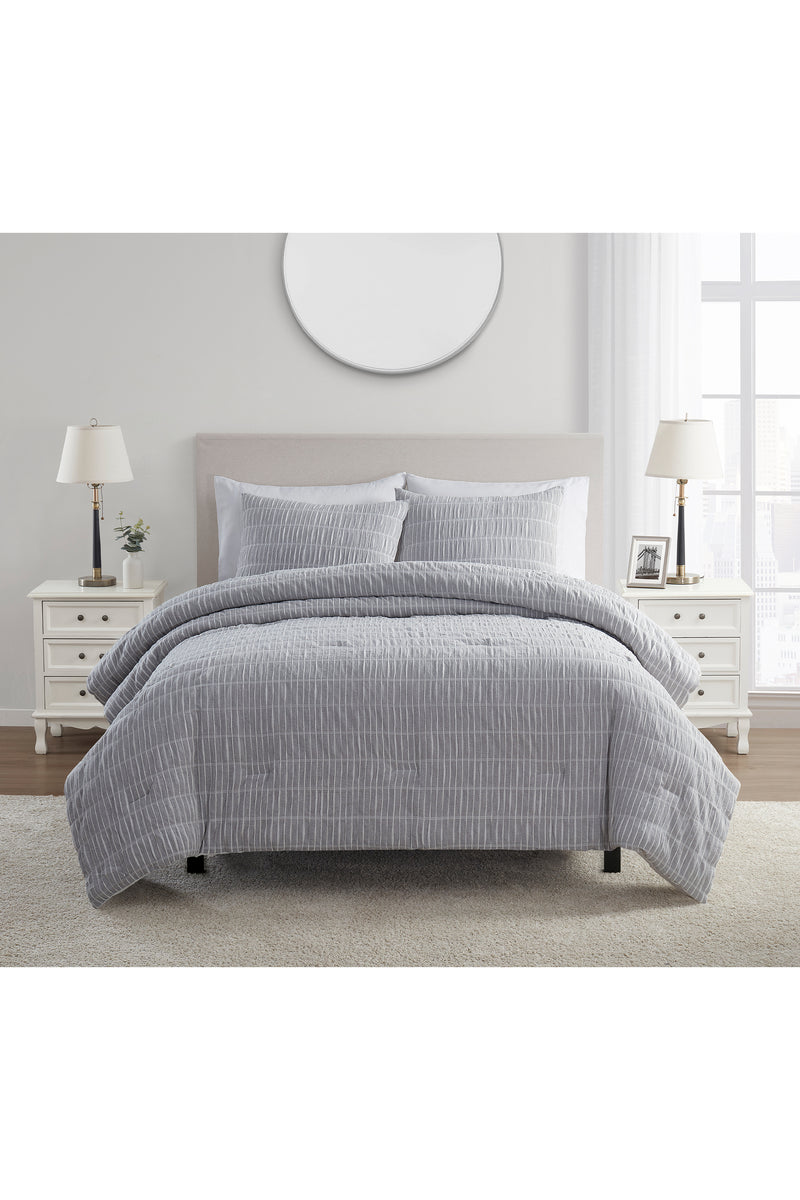 Essence Cotton Jacquard 9 Piece King Comforter Set