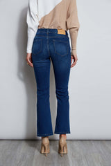 Tahari 28" Fit & Flare Jeans