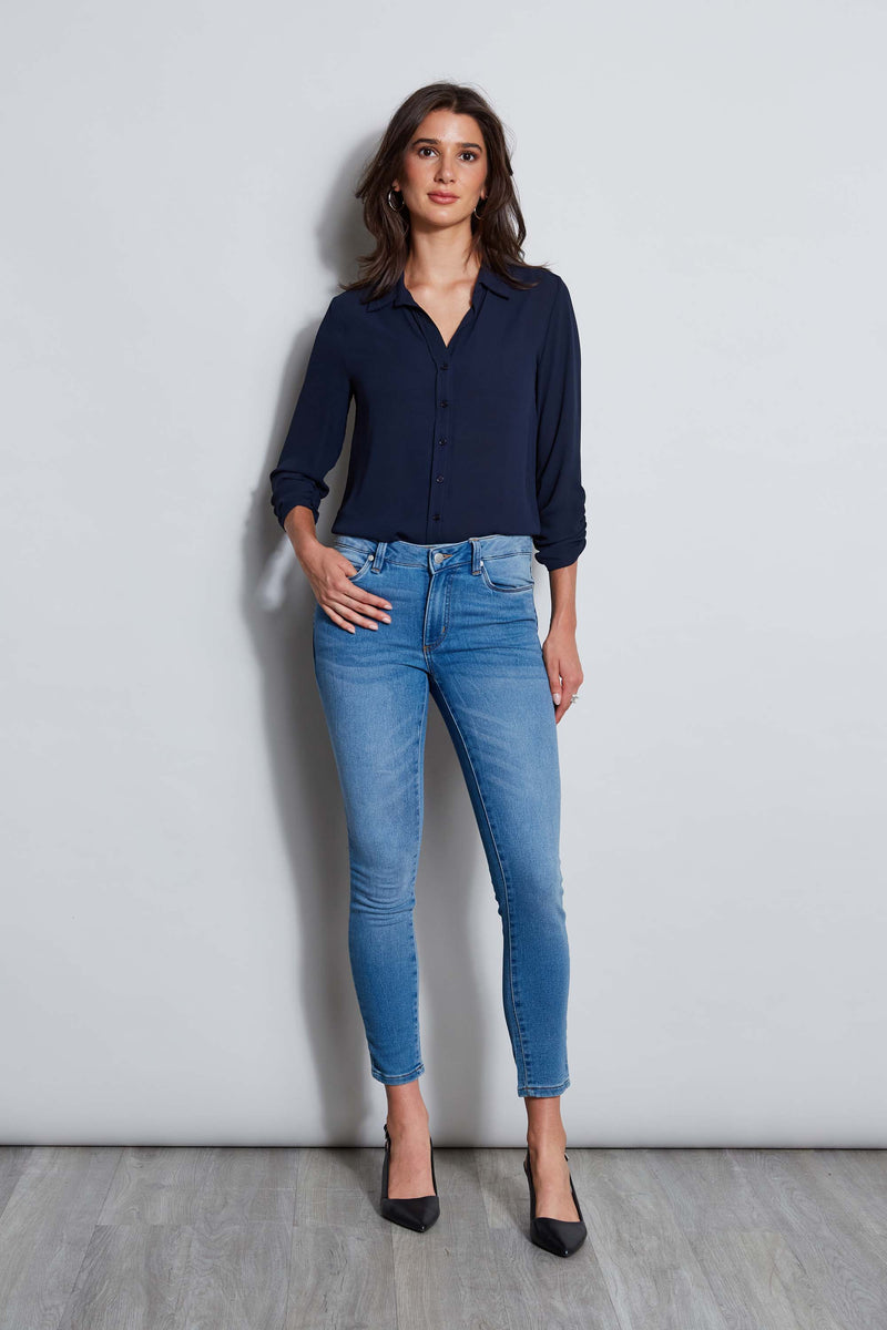 Tahari 28" Skinny Denim Jeans