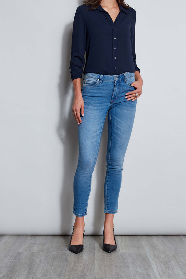 Tahari 28" Skinny Denim Jeans