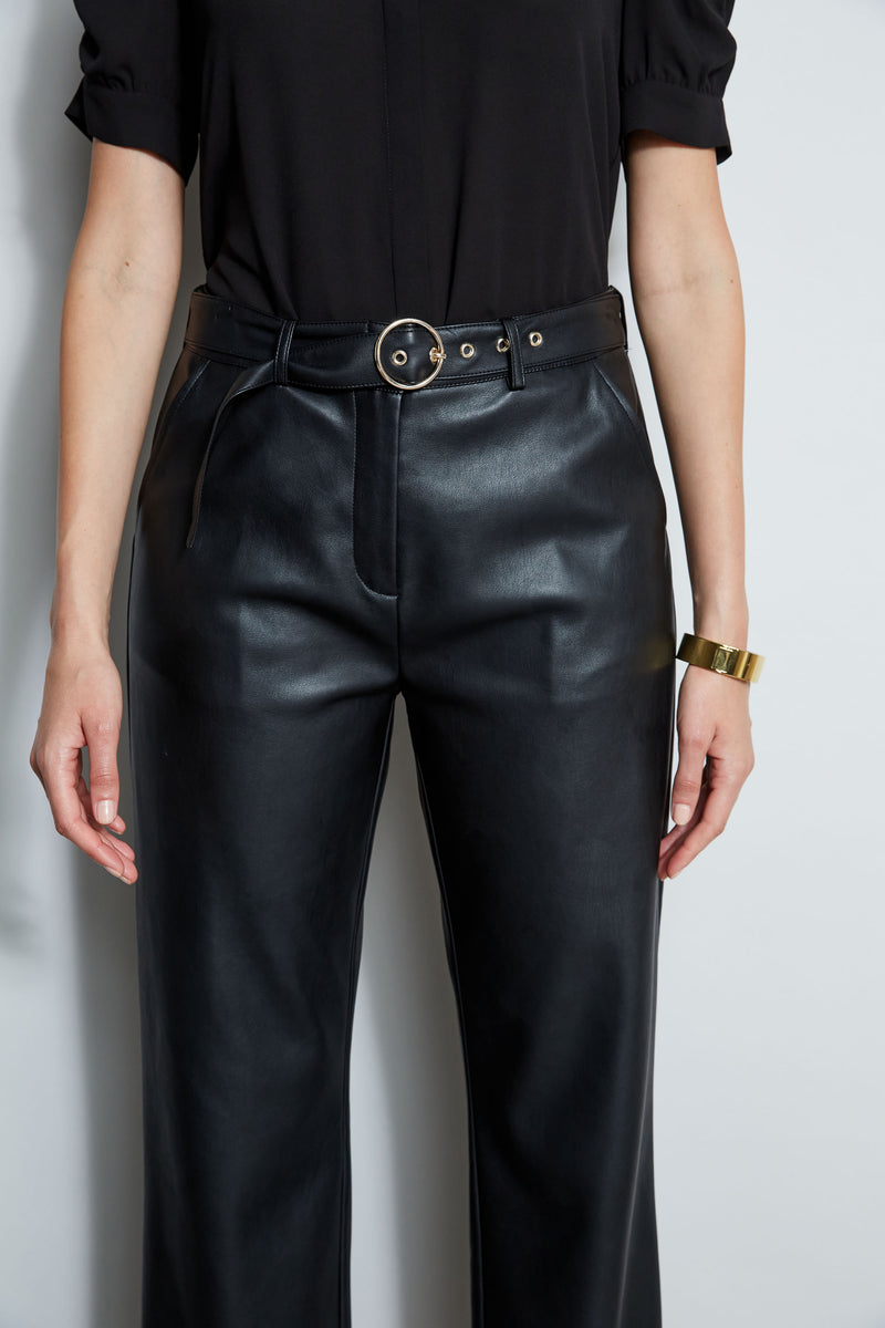 Elie Tahari Vegan Leather Pant