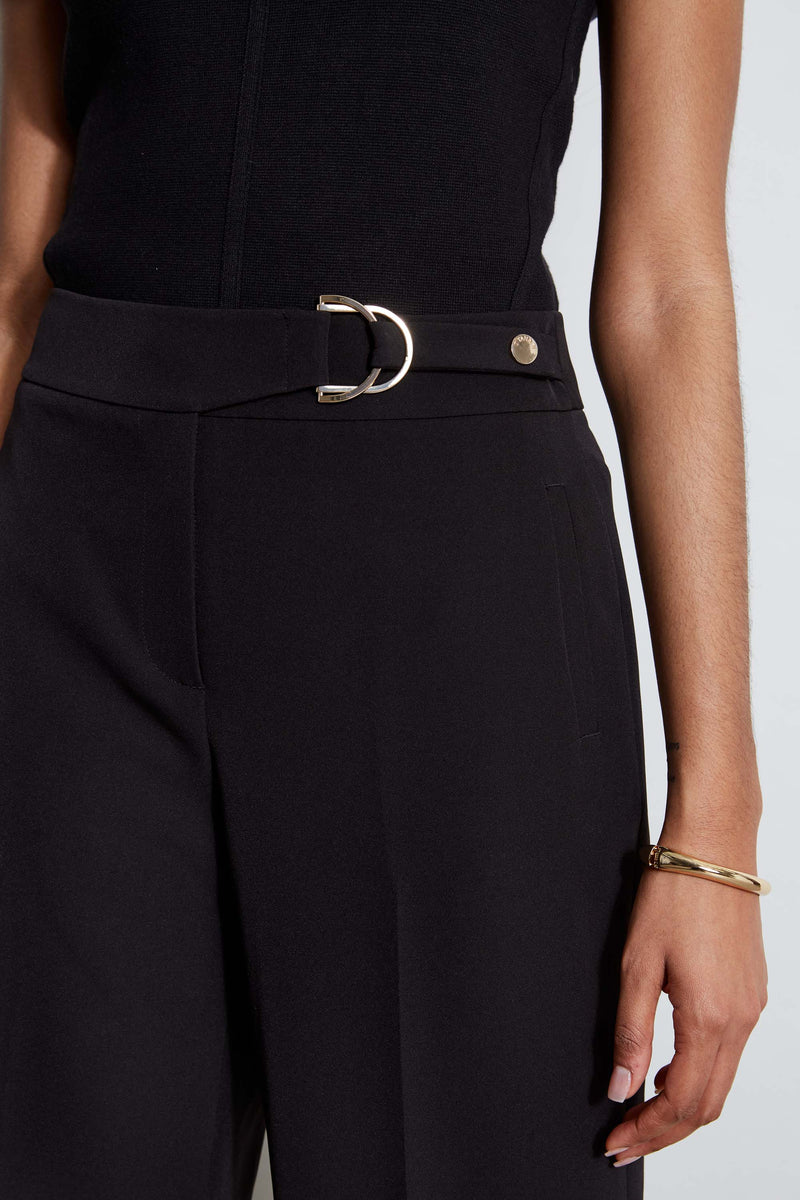 T-Tahari Cropped Wide Leg Pant