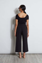 T-Tahari Cropped Wide Leg Pant