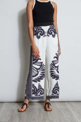 T-Tahari Paisley Print Pant