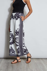 T-Tahari Paisley Print Pant