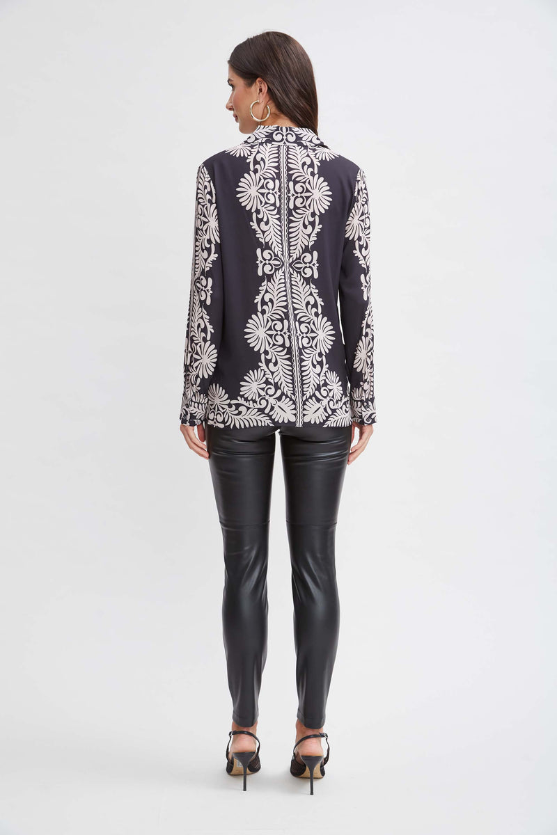 T-Tahari Paisley Button Down Shirt