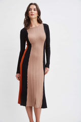 T-Tahari Color Block Sweater Dress