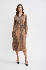 T-Tahari Side Tie Shirt Dress