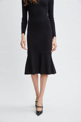 T-Tahari Flare Sweater Dress