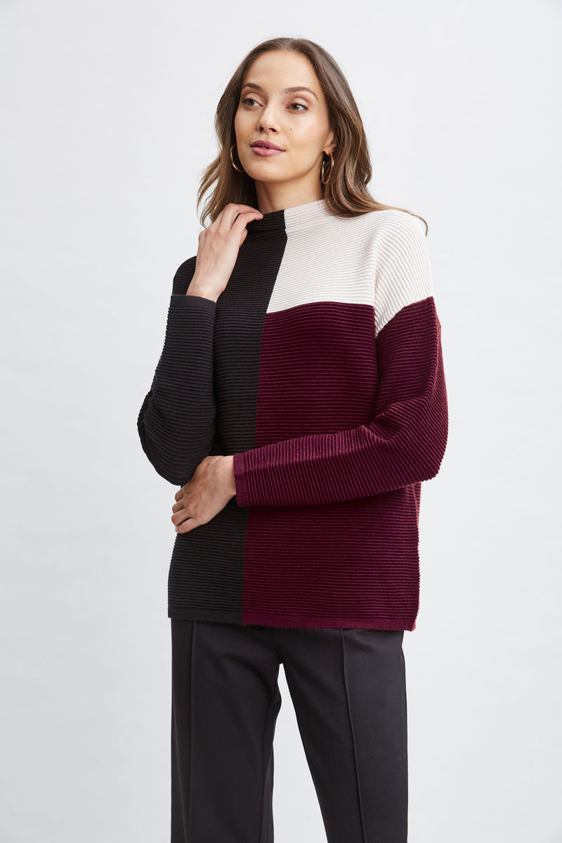 T-Tahari Colorblock Sweater