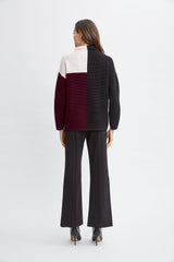 T-Tahari Colorblock Sweater