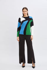 T-Tahari Colorblock Sweater