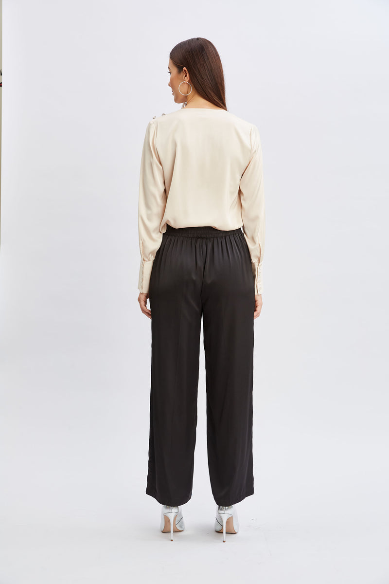 T-Tahari Knit Wide Leg Pant