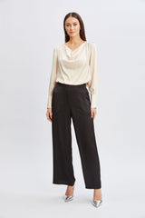 T-Tahari Knit Wide Leg Pant