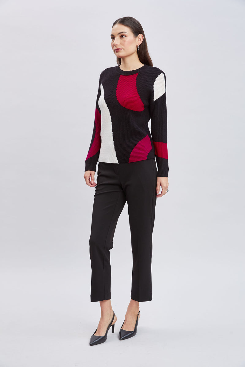 T-Tahari Color Block Sweater