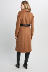 Tahari Juliette Double Face Wool Coat